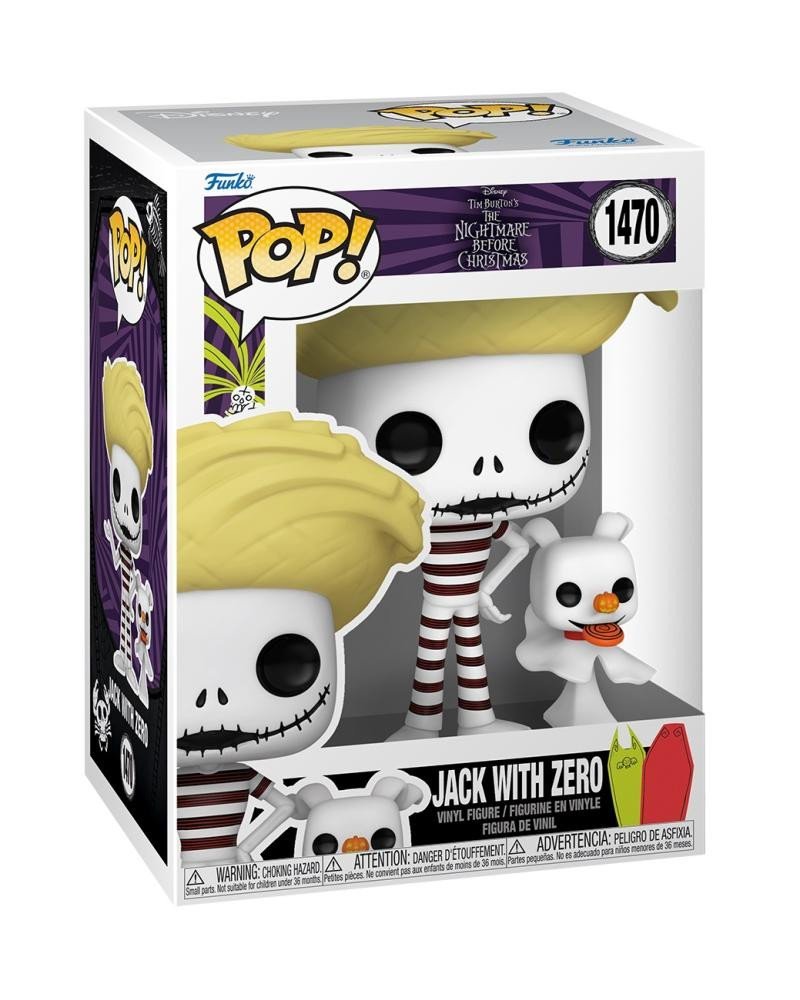 Levně Funko POP &amp; Buddy: The Nightmare BeforeChristmas - Jack with Zero (Beach)