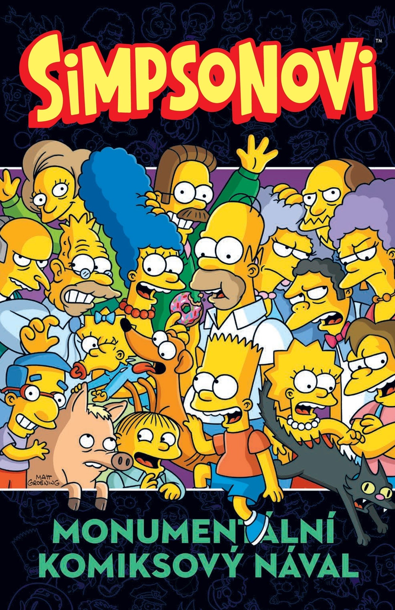 Levně Simpsonovi - Monumentální komiksový nával - Kolektiv