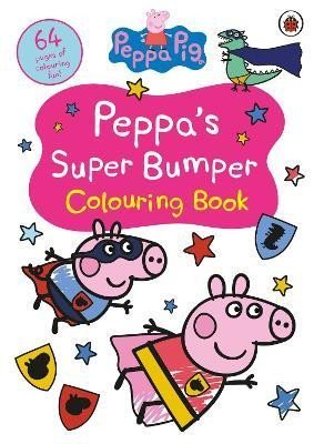 Levně Peppa Pig: Peppa´s Super Bumper Colouring Book - Various