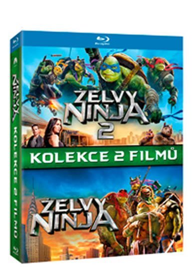 Levně Želvy Ninja kolekce 1-2 2BD