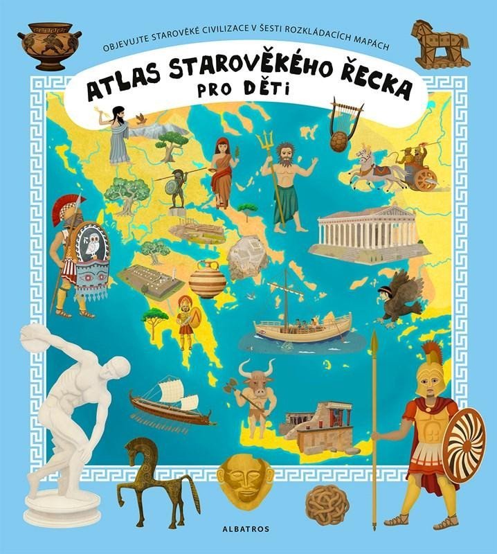 Levně Atlas starověkého Řecka pro děti - Oldřich Růžička