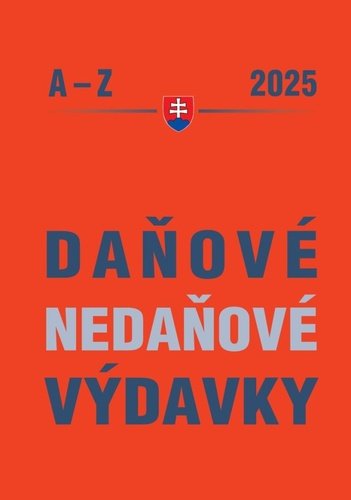 Daňové a nedaňové výdavky 2025