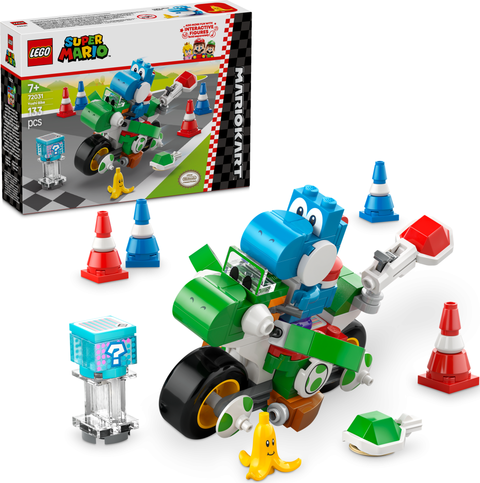 LEGO® Super Mario™ 72031 Mario Kart™ – Yoshi Bike - LEGO® Super Mario