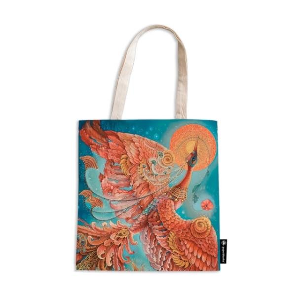 Levně Birds of Happiness / Firebird / Canvas Bag /