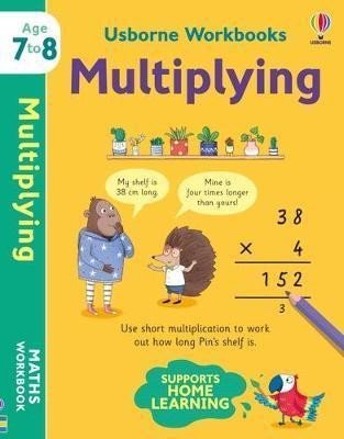 Levně Usborne Workbooks Multiplying 7-8 - Holly Bathie