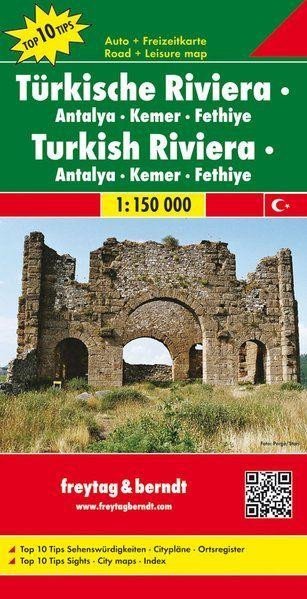 Levně AK 6001 Turecká riviéra - Antalya, Kemer 1:150 000