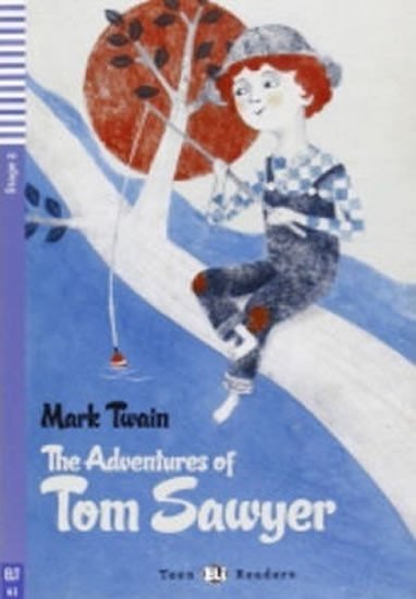 Levně Teen Eli Readers 2/A2: The Adventures of Tom Sawyer with Audio CD - Mark Twain