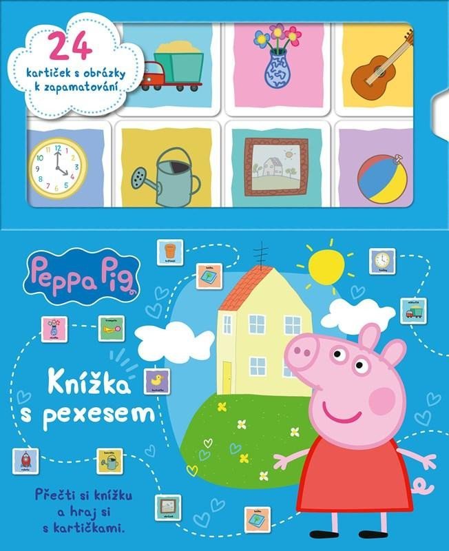 Levně Peppa Pig - Knížka s pexesem - kolektiv autorů