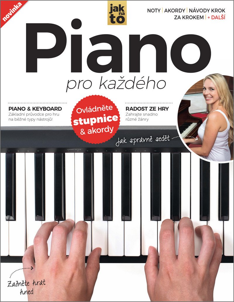 Levně Piano pro každého: Vše, co potřebujete znát ke hře na piano a keyboard! - Katharine Marsh
