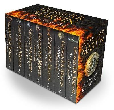 Levně A Game of Thrones: The Story Continues: The complete boxset of all 7 books (A Song of Ice and Fire) - George Raymond Richard Martin