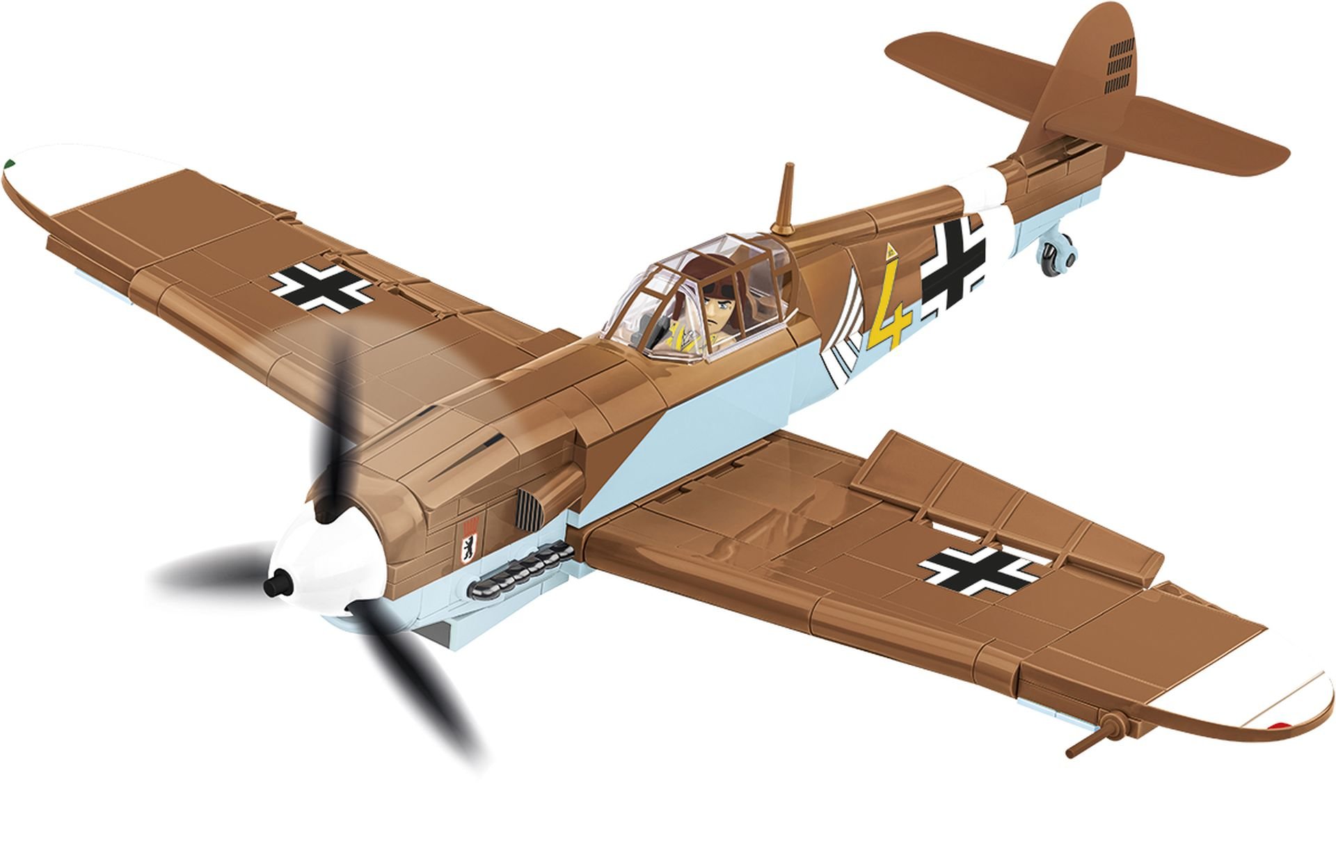 Levně COBI 5761 II WW Messerschmitt BF 109 G, 1:32, 348 k, 1 f