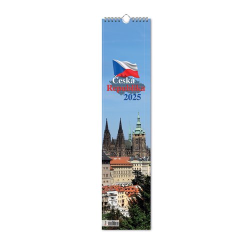 Levně Česká republika 2025 - nástěnný kalendář, kravata