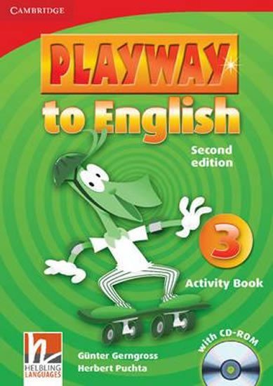 Levně Playway to English Level 3 Activity Book with CD-ROM - Günter Gerngross