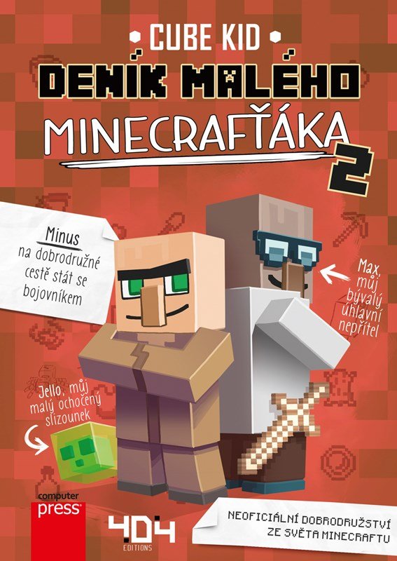 Levně Deník malého Minecrafťáka 2, 2. vydání - Cube Kid