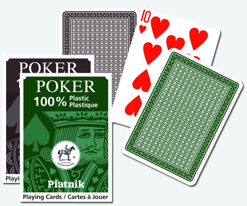 Levně Piatnik Poker - 100% PLASTIC
