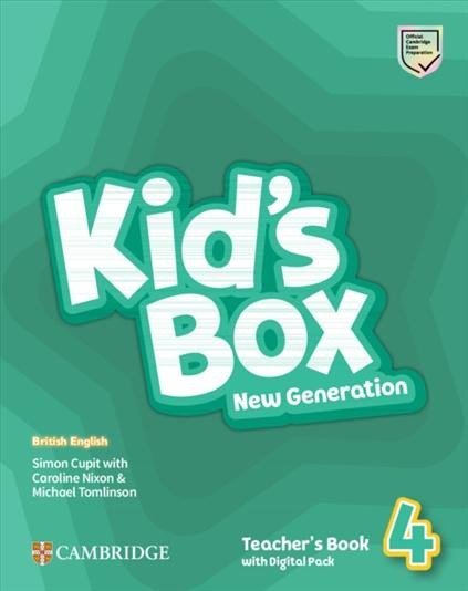 Kid´s Box New Generation 4 Teacher´s Book with Digital Pack British English - Caroline Nixon