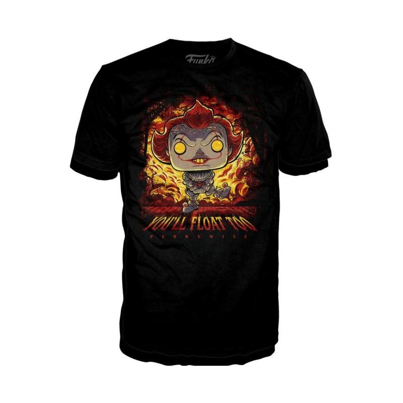 Levně Funko POP Tee: Pennywise - You will float too (velikost L)