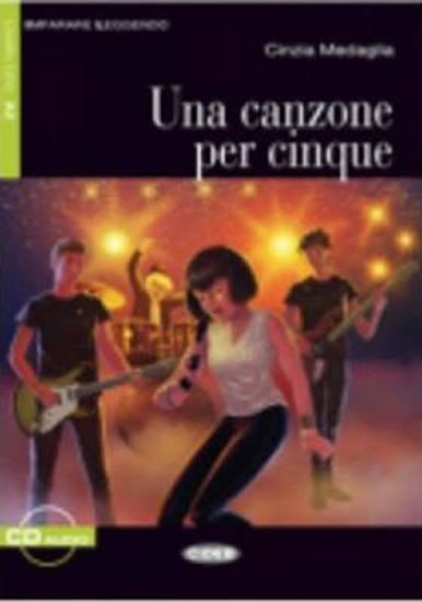 Levně Una Canzone Per Cinque + CD - Cinzia Medaglia