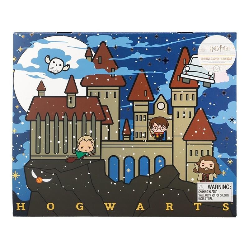 Levně Harry Potter Adventní kalendář - 3D Puzzle