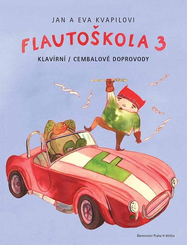 Flautoškola 3 - Klavírní doprovody - Jan Kvapil