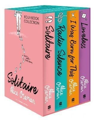 Levně Alice Oseman Four-Book Collection Box Set (Solitaire, Radio Silence, I Was Born For This, Loveless) - Alice Oseman