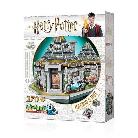 Levně Puzzle 3D Harry Potter: Hagridův domek 270 dílků