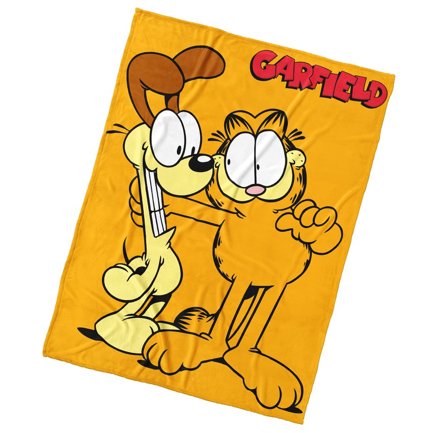 Levně Dětská deka Garfield a kamarád Odie 150x200 cm