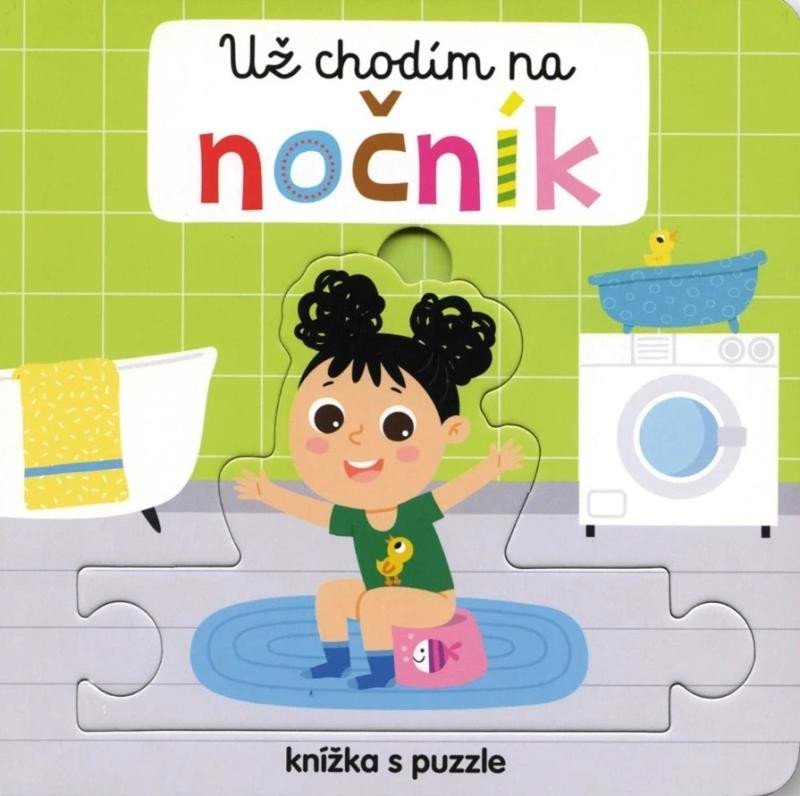 Levně Už chodím na nočník - Knížka s puzzle - Beatrice Tinarelli