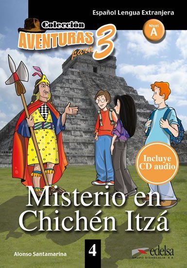 Levně Colección Aventuras para 3/A Misterio en Chichén Itza + Free audio download (book 4) - Alfonso Santamarina