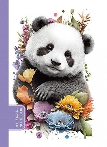 Levně Sketchbook ART 10,5x14,8 cm Panda