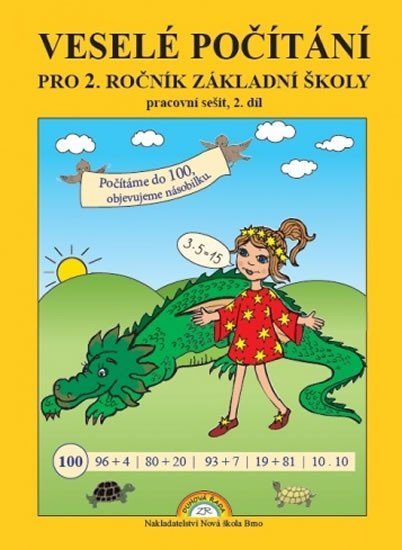 Levně Veselé počítání - pracovní sešit pro 2. ročník ZŠ, 2. díl - Zdena Rosecká