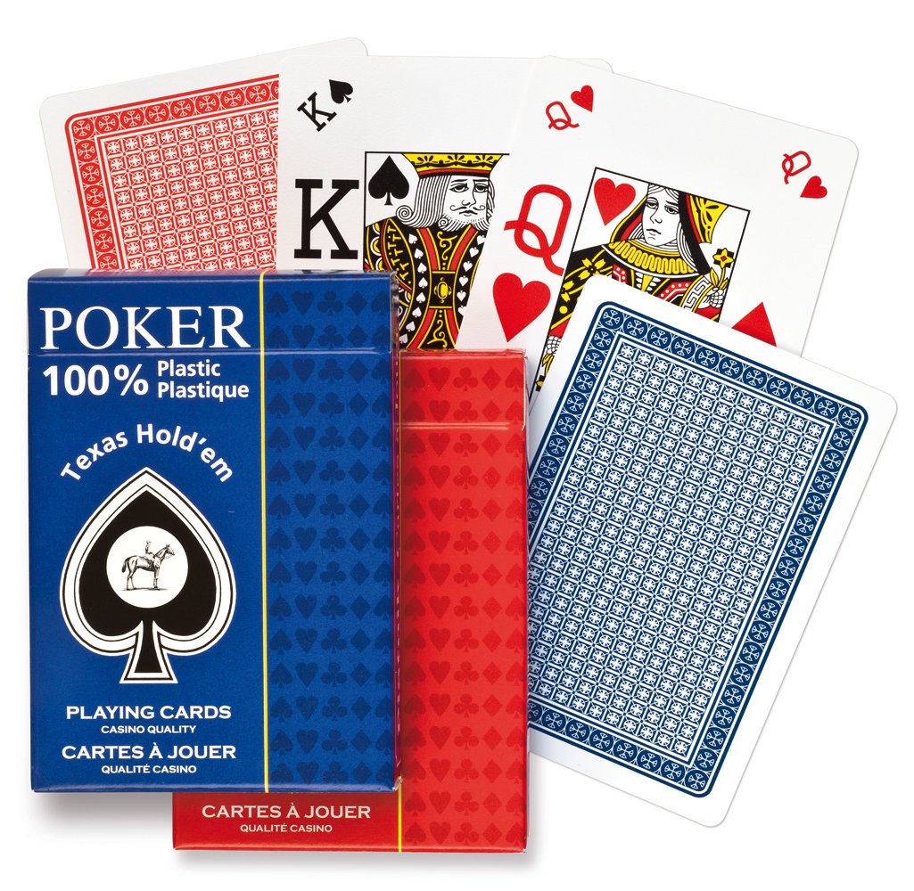 Levně Piatnik Poker - 100% Plastic Jumbo Index Speciál