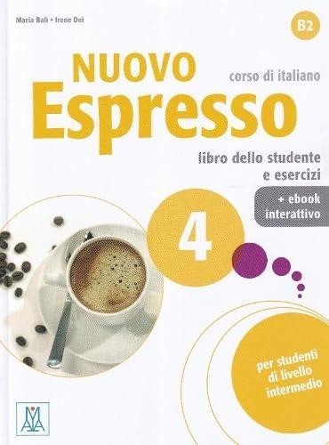 Levně Nuovo Espresso 4/B2 libro + ebook interattivo - Maria Bali