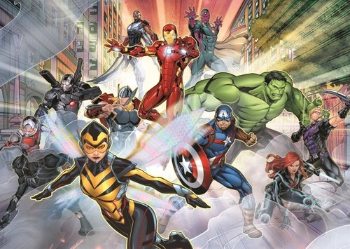 Levně Puzzle Marvel Avengers: Tým 1000 dílků