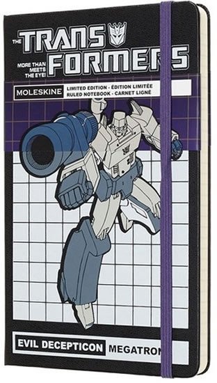 Levně Moleskine: Transformers zápisník linkovaný Megatron L