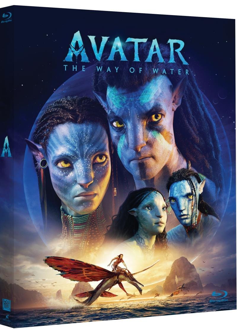 Levně Avatar: The Way of Water (2x Blu-ray, 1x Blu-ray + 1x Blu-ray bonus disk, Edice v rukávu)