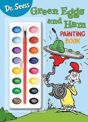 Levně Dr. Seuss: Green Eggs and Ham Painting Book: Coloring and Activity Book with Paint Box - House Random