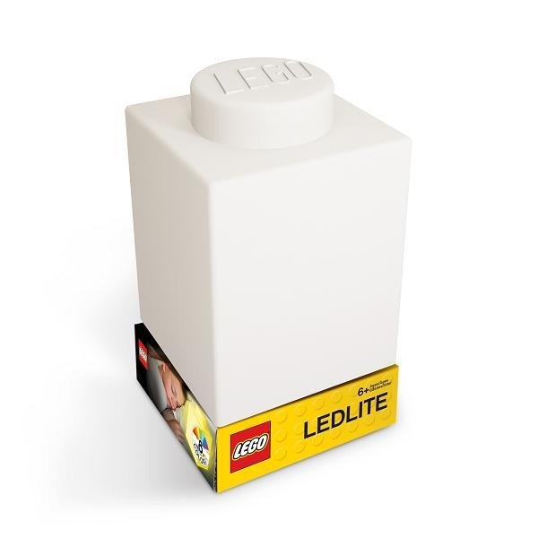 Levně LEGO Classic kostka noční světlo - bílá