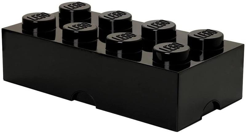 Úložný box LEGO 8 - černý