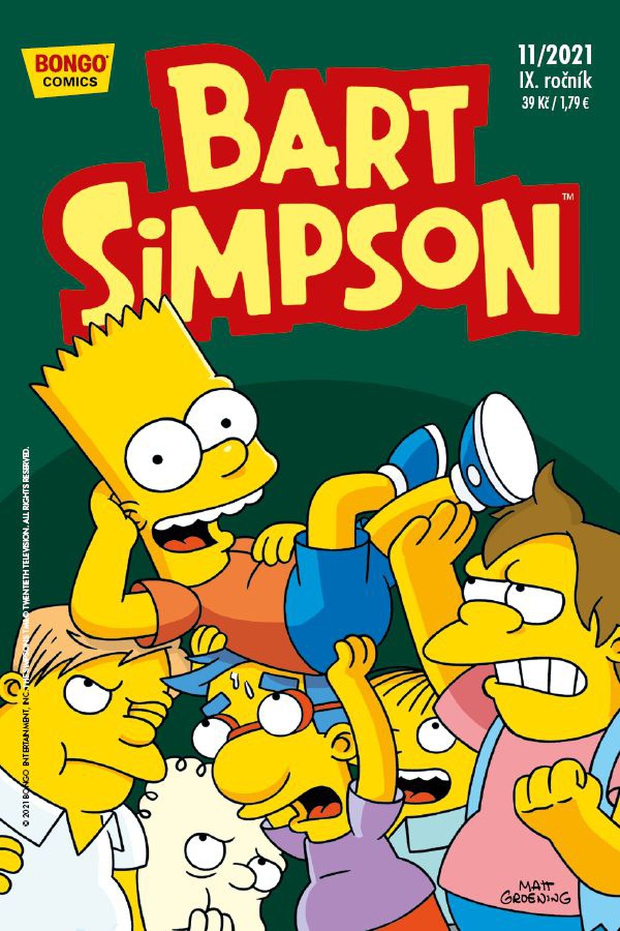 Levně Simpsonovi - Bart Simpson 11/2021 - autorů kolektiv