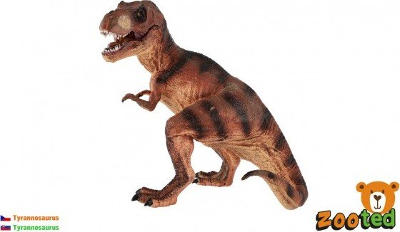 Levně Tyrannosaurus zooted plast 23cm v sáčku