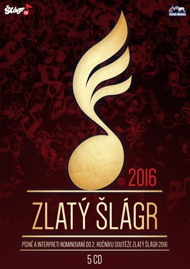 Levně Zlatý šlágr 2016 - 5 CD