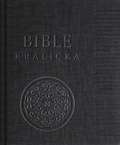 Levně Poznámková Bible kralická černá