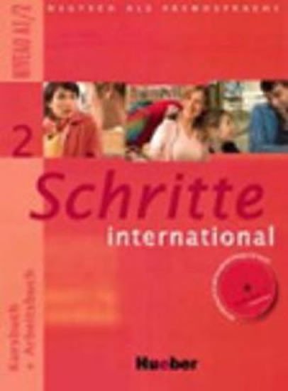 Levně Schritte international 2: Kursbuch + Arbeitsbuch mit Audio-CD - Daniela Niebisch
