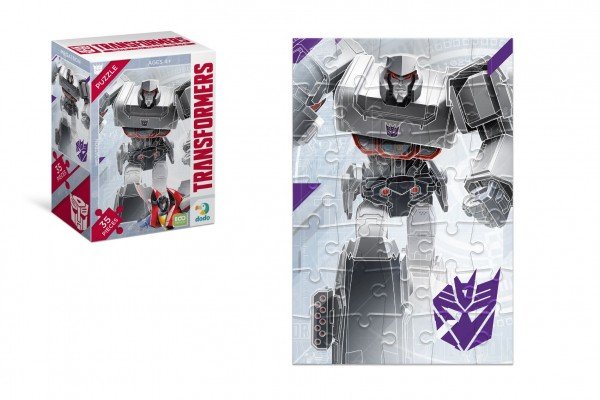 Levně Minipuzzle Transformers 35 dílků v krabičce 6,5x9x3cm