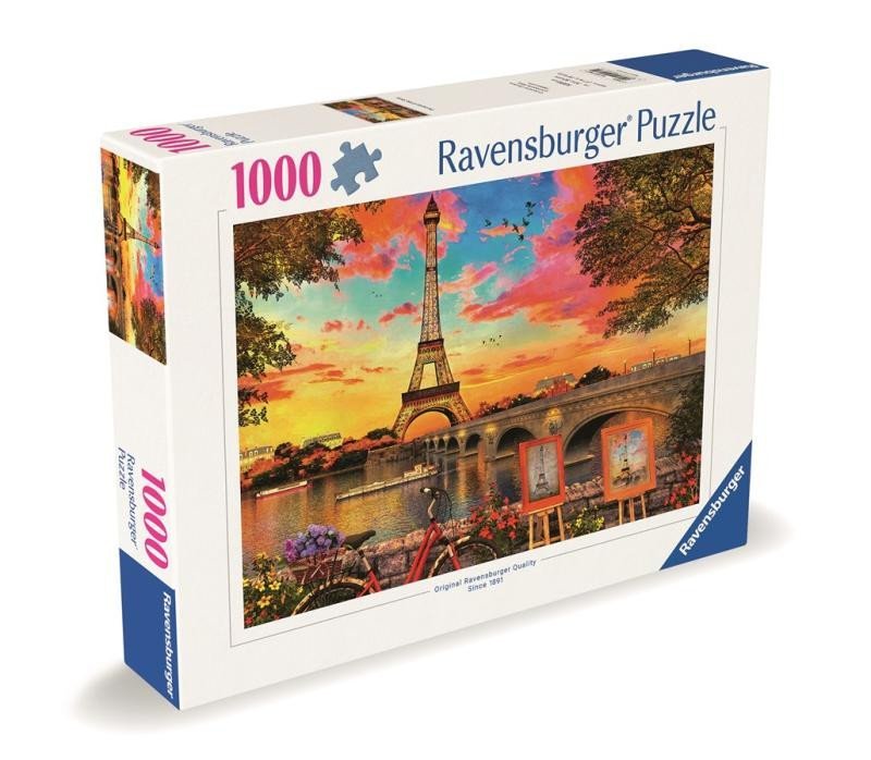 Levně Puzzle Na břehu Seiny 1000 dílků