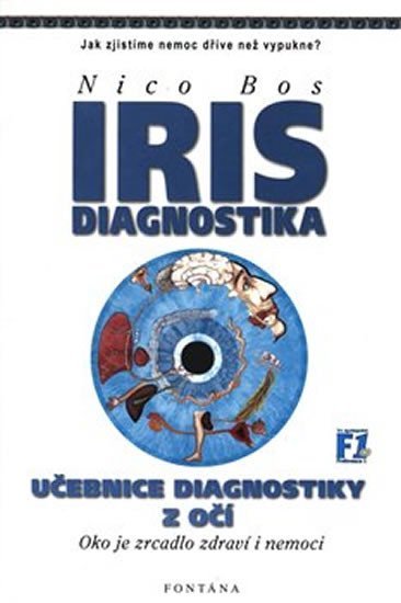 Levně IRIS Diagnostika - Učebnice diagnostiky z očí, Oko jako zrcadlo zdraví a nemoci - Nico Bos