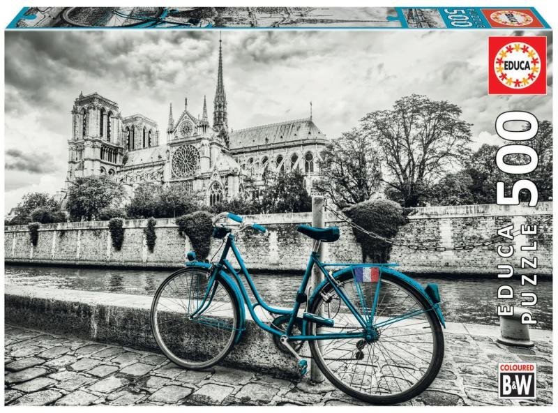 Levně Puzzle Kolo u Notre-Dame 500 dílků