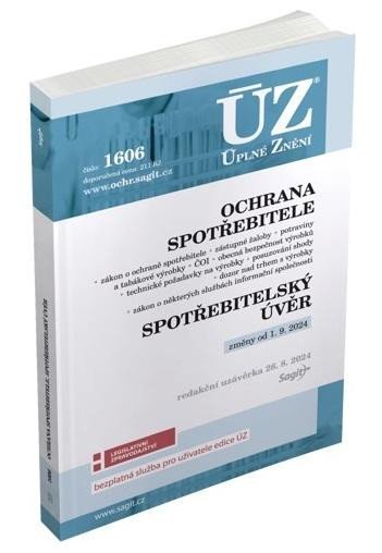 Levně ÚZ 1606 Ochrana spotřebitele, spotřebitelský úvěr, požadavky na výrobky, ČOI, Služby informační společnosti