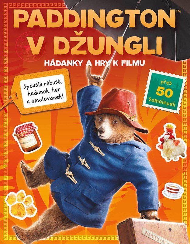 Paddington v džungli - Hádanky a hry k filmu - kolektiv.